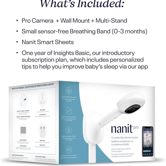 New Nanit Pro Baby Monitor Pack - Picture 2 of 3